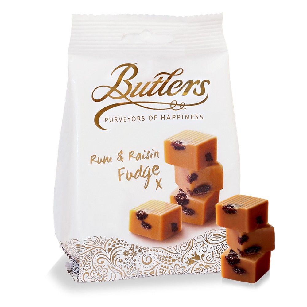 Rum& Raisin Fudge Bag