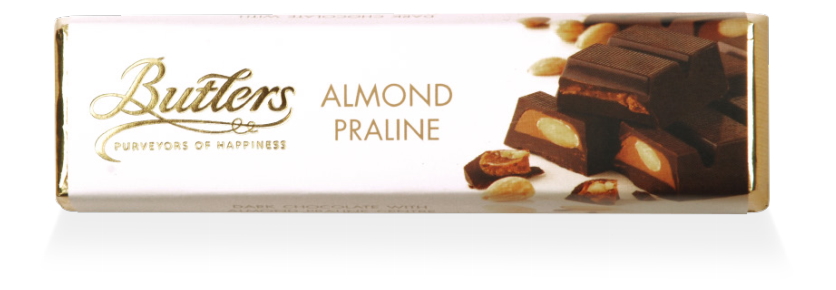 Dark Chocolate Almond Praline Bar