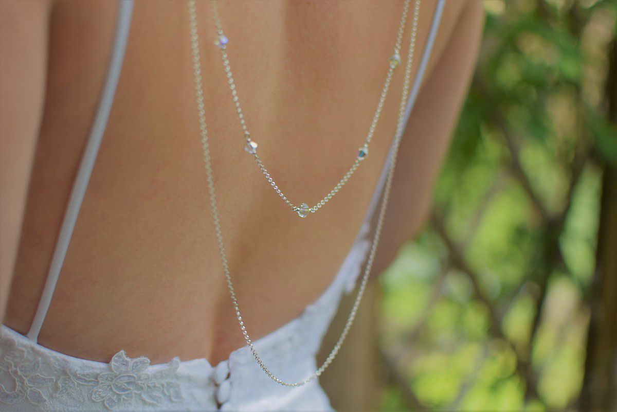 Adjustable Slide White Pearl Beaded Long Y Lariat Gold Chain Back Necklace  | eBay